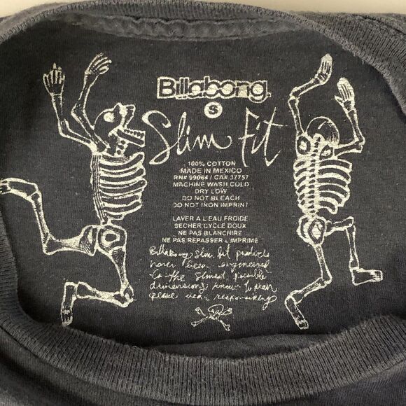 Billabong Mens Slim Fit Tee Size Small - Picture 3 of 10